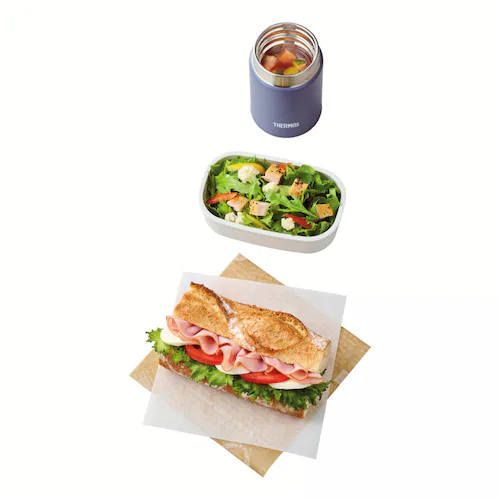 真空断熱 スープランチセット グレーネイビー JEH-800 GNV グレーネイビー【プラザセレクト】_7