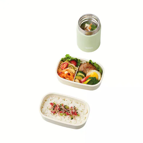 真空断熱 スープランチセット グレーネイビー JEH-800 GNV グレーネイビー【プラザセレクト】_12