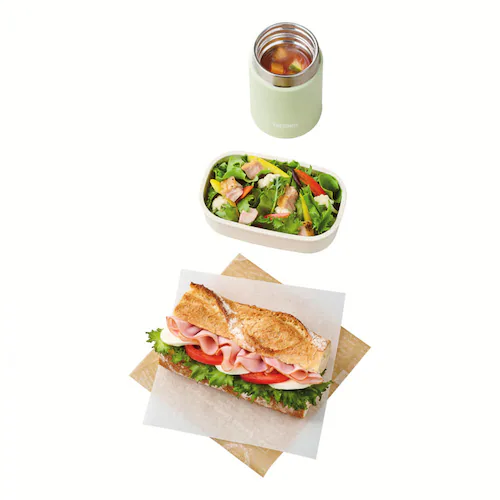 真空断熱 スープランチセット グレーネイビー JEH-800 GNV グレーネイビー【プラザセレクト】_13