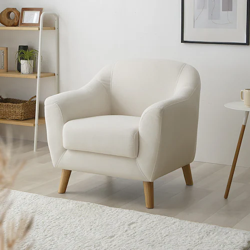 ソファ 2人掛け コンパクト ヴェリナ2P-IV アイボリー【プラザセレクト】_12