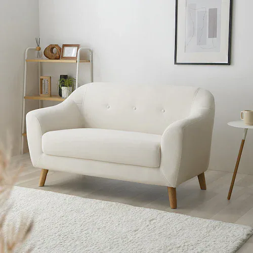 ソファ 2人掛け コンパクト ヴェリナ2P-IV アイボリー【プラザセレクト】_26