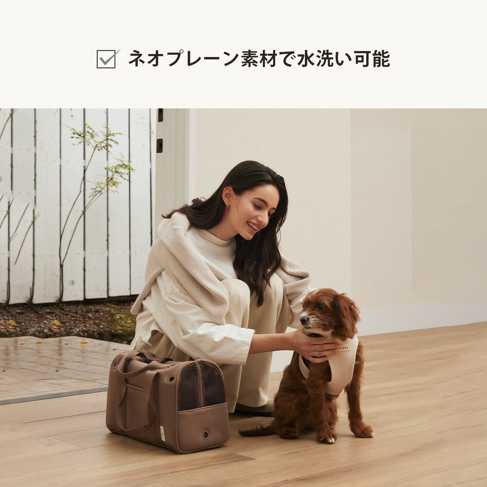 CITYDOG ペットリュック ネオプレーンボストンキャリー-S- ホワイト