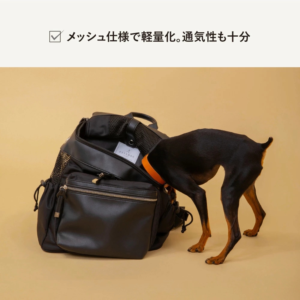 CITYDOG ペットリュック シティバックパックキャリー-S- オリーブ