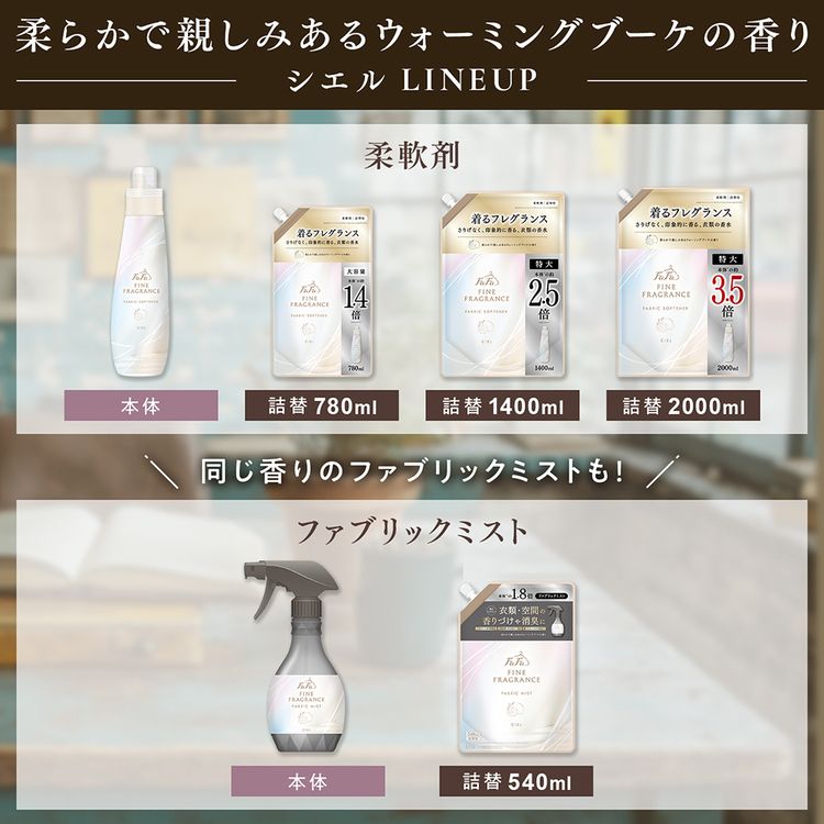 NSファーファ 【6個セット】ファーファファインフレグランス 詰替 特大