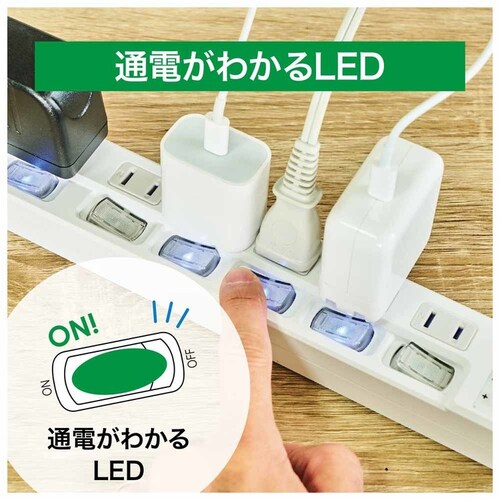 �n�[�g�d�@�T�[�r�X�i���j �����ߓd�X�C�b�`�t���^�b�v4��2m�@�z���C�g ETA-NWM420-W �y�v���U�Z���N�g�z_4