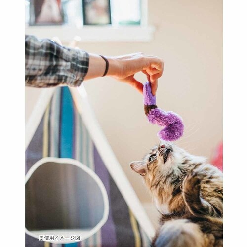 【2個セット】フィーラインフレンジー ワーム 猫用おもちゃ ぬいぐるみ プレゼント_4