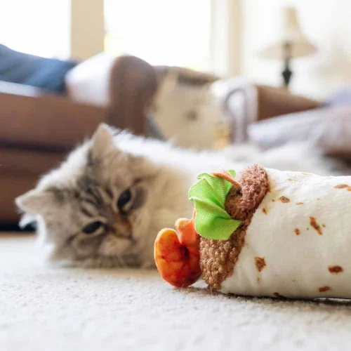 フィーラインフレンジー シュリンプブリトー 猫用おもちゃ ぬいぐるみ_8