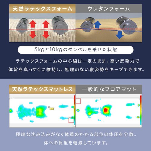 3D�_�C�������h�]�[��10�}�b�g���X �O���[ 23L-3DZ10-S _9