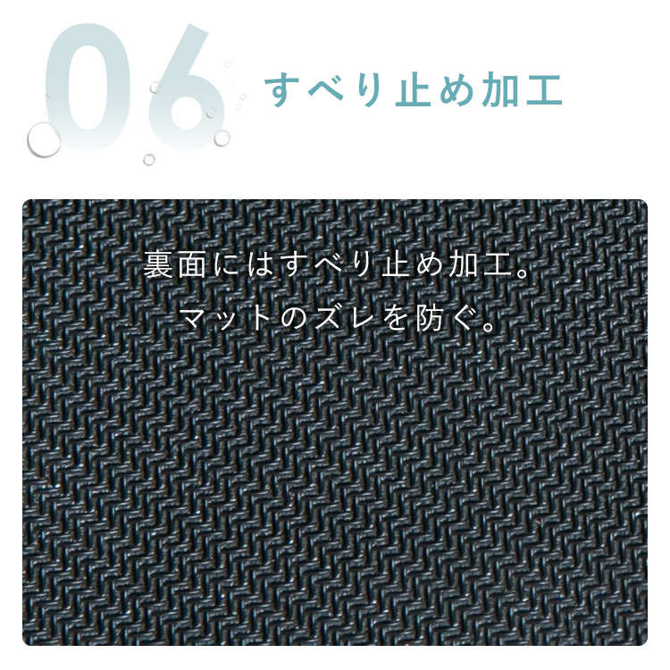 しっかり吸水！ ソフト珪藻土マット バスマット 水切りマット 50x70cm