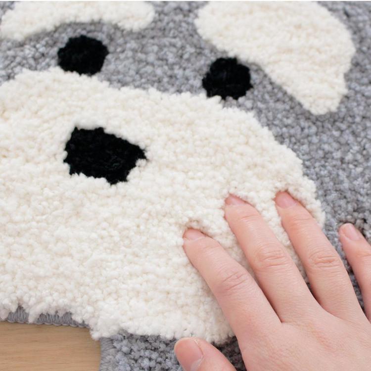 エメト Sベア ラグマット その他おまけ付き オカ 洗えるアクセントマット ミケネコ 7296021 │アイリスオーヤマ