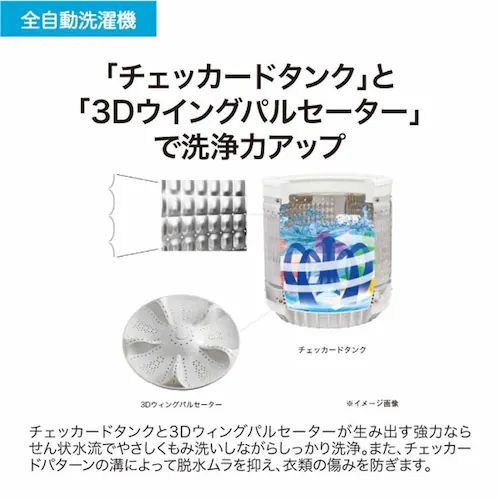 Haier ����@ 5.5kg �m���C���o�[�^�[ JW-U55B(K) �u���b�N_11