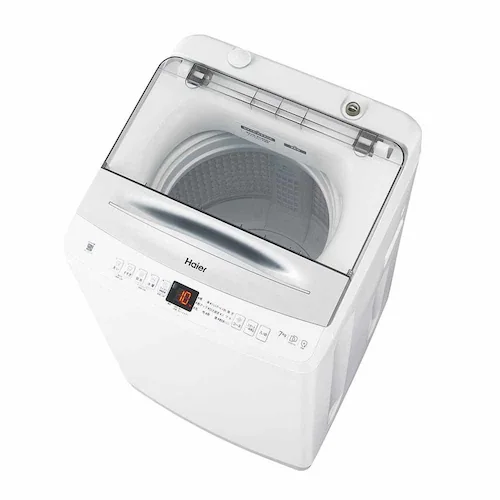 Haier 洗濯機 7kg インバーター JW-UD70A(W) ホワイト_7