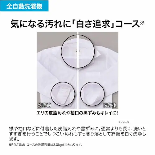 Haier 洗濯機 7kg インバーター JW-UD70A(W) ホワイト_13