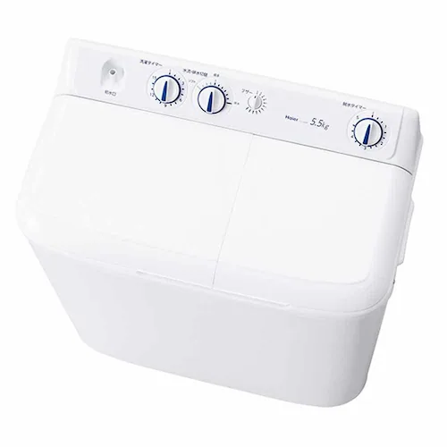 Haier ����@ �񑅎� 5.5kg JW-W55G(W) �z���C�g_3