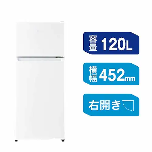Haier �①�� 120L ���⎮ ���^ JR-12A(W) �z���C�g_2
