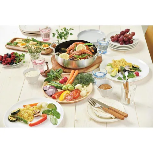 �p�[������ ����� ���� 20cm IH �K�X�� �I�[�u���Ή� �e�[�u���g�b�v HB-3963 �y�v���U�Z���N�g�z_4