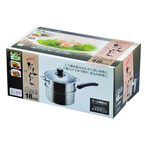 �p�[������ ������ ������ 2�i �Ў� 18cm IH �K�X�ΑΉ� �X�e�����X �K���X�W�t NEW������ H-5874 �y�v���U�Z���N�g�z_2