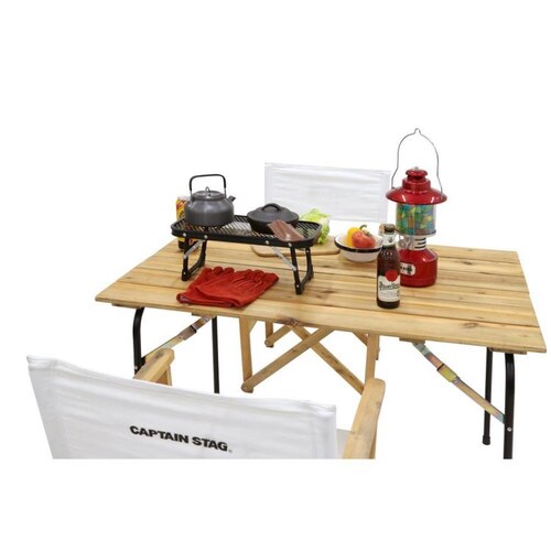 �p�[������ �L���v�e���X�^�b�O �A�E�g�h�A�e�[�u�� ���b�V���e�[�u�� UC-593 �y�v���U�Z���N�g�z_4