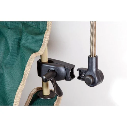 パール金属 キャプテンスタッグ パラソル キャンプ バーベキュー BBQ チェア用 ステラ デタッチャブル ブラック UD-38 【プラザセレクト】_3