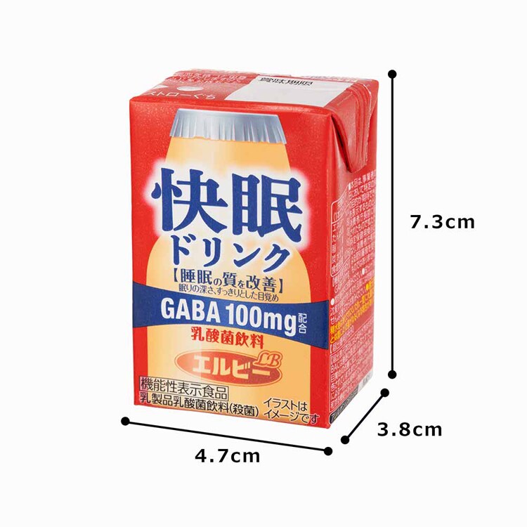 24本】エルビー 快眠ドリンク 乳酸菌飲料 7296983 │アイリスオーヤマ