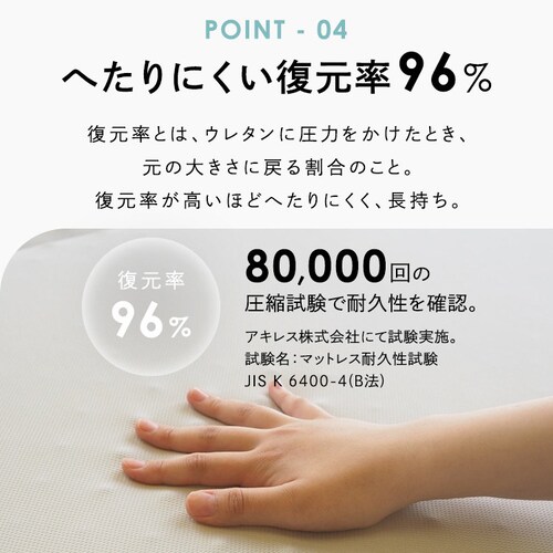 Achilles �����@�\�t��������3�܂�}�b�g���X �O���[ �y���Ԏw��s�z�y����s�z�y�����s�z_6