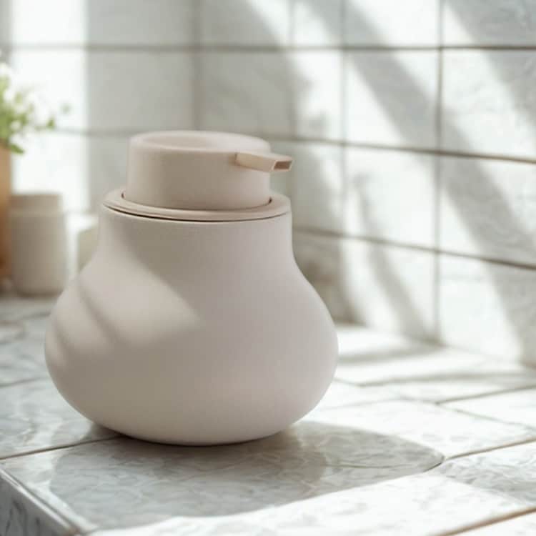 志成販売 ぽってり マット ソープディスペンサー 泡タイプ 108353BE