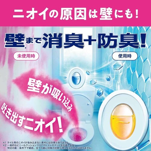 P&Gジャパン合同会社 ファブリーズトイレ用消臭剤 プレミアムシリーズ消臭成分最高レベル フレッシュ・シトラス 【プラザセレクト】_3