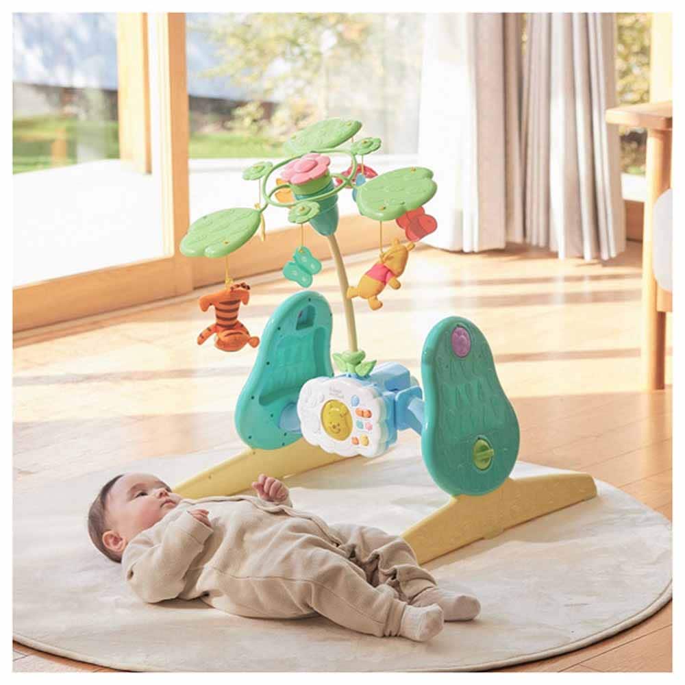 えらべる回転 6WAYジムにへんしんメリー プラス くまのプーさん