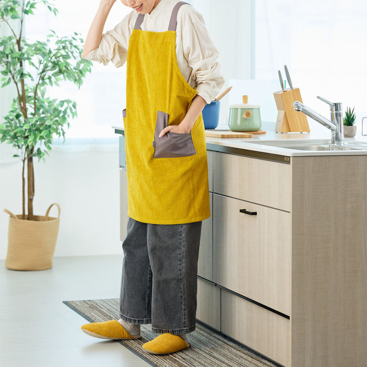 レゾトレーディング アデル エプロン 78×99cm 722508 ベージュ 7298133