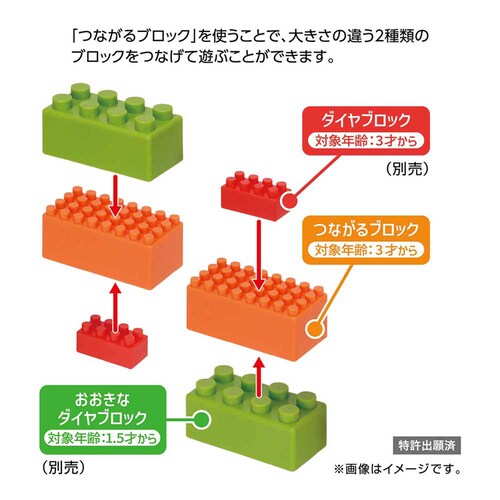 �J���_ �_�C���u���b�N �Ȃ���u���b�N�Z�b�g ND-18 �y�v���U�Z���N�g�z_5