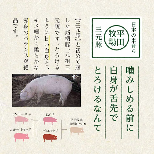 【平田牧場】日本の米育ち三元豚 肩ロース特製味噌漬けギフト 5枚入 JHM-S05_18