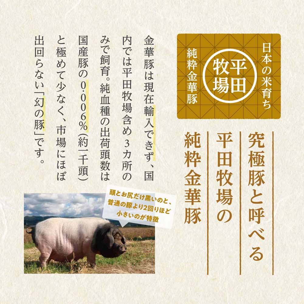 平田牧場】日本の米育ち三元豚 調理済みハンバーグギフト CNS25-3