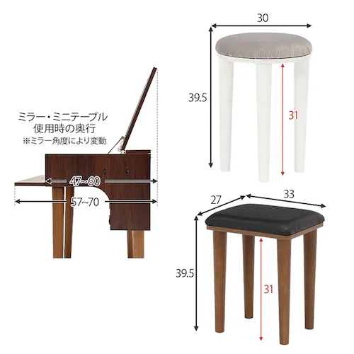 �h���b�T�[ ��50cm MD-6577DBR �_�[�N�u���E���y���Ԏw��s�z�y����s�z�y�����s�z�y�v���U�Z���N�g�z_18