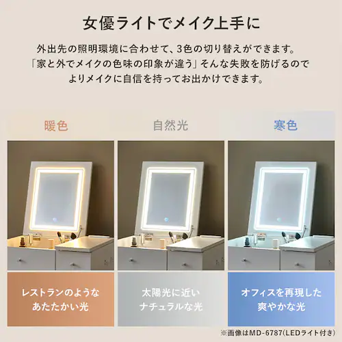 �h���b�T�[ ��51cm LED���C�g�t�� MD-6787DBR �_�[�N�u���E���y���Ԏw��s�z�y����s�z�y�����s�z�y�v���U�Z���N�g�z_10