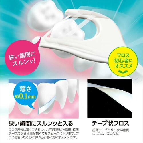 デイリー超薄Y型スムーズフロス 30本入 【代引き不可】_2