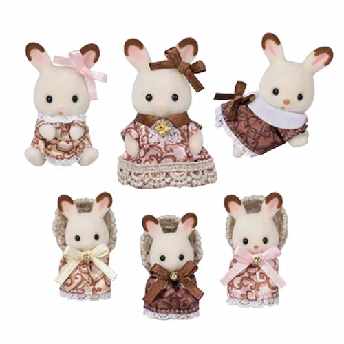エポック社 ショコラウサギファミリー アニバーサリーセット C-74 【プラザセレクト】_3