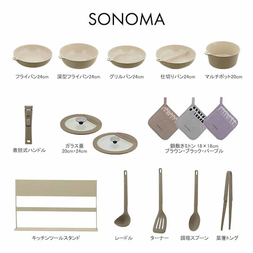 LIV PLUS ��~�� �~�g�� �}�O�l�b�g 18�~18cm SONOMA �\�m�} LV-0381 �u���E���y�v���U�Z���N�g�z_9