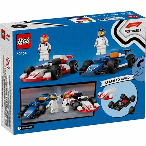 レゴ F1(R) Williams Racing & Haas F1(R) レースカーコンボ 60464 【プラザセレクト】_4