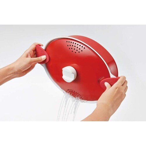 LIV PLUS パスタ鍋 3.0L イタリアーノ IH対応 ND-8179 【プラザセレクト】_6