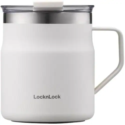 LIV PLUS �}�O�J�b�v �ӂ��t�� �X�e�����X 355ml LHC4218NWHT �z���C�g�y�v���U�Z���N�g�z_2