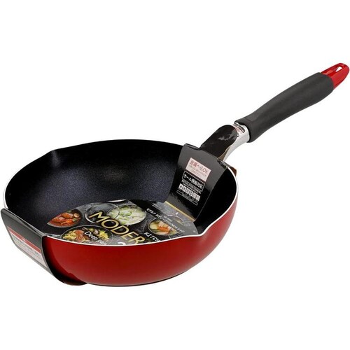 LIV PLUS IH �[�^�t���C�p�� 24cm ���b�h ND-9453 _2