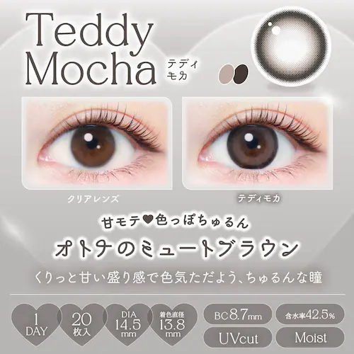 アイセイ Ever Color 1day Natural(エバーカラーワンデーナチュラル) ec1d-n-sbr-000 シャンパンブラウン ±0.00【前払い不可】【代引き不可】【同梱不可】_32