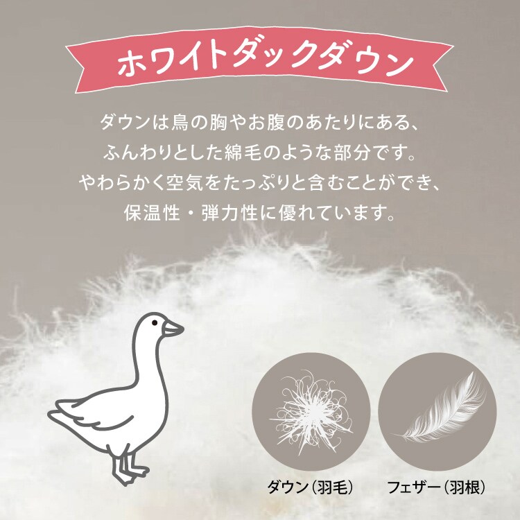 羽毛掛けふとん DQ-25012 ピンク【時間指定不可】【代引き不可