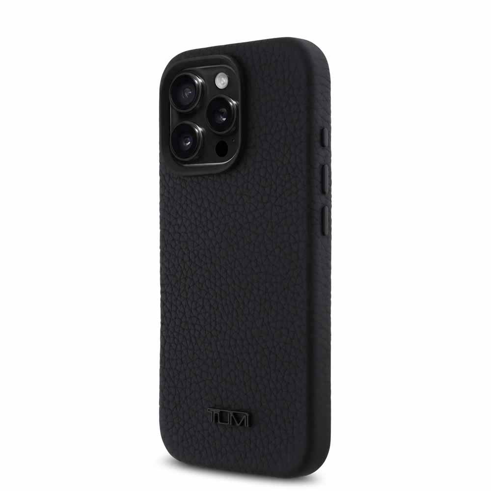 TUMI iPhone 16 Pro ケース ブラック TUHMP16LFWGRLK 7303460