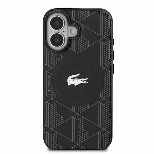 LACOSTE iPhone 16 PLUS �P�[�X �u���b�N LCHMP16MUBSK �y�v���U�Z���N�g�z_3
