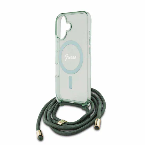 GUESS iPhone 16 �P�[�X GUHMP16SHCTSGNSN �O���[���y�v���U�Z���N�g�z_5