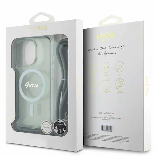 GUESS iPhone 16 �P�[�X GUHMP16SHCTSGNSN �O���[���y�v���U�Z���N�g�z_7