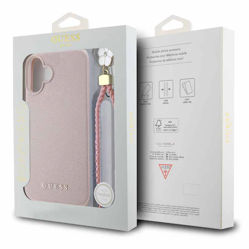 GUESS iPhone 16 �P�[�X �s���N GUHMP16SPGCSFLWP �y�v���U�Z���N�g�z_8