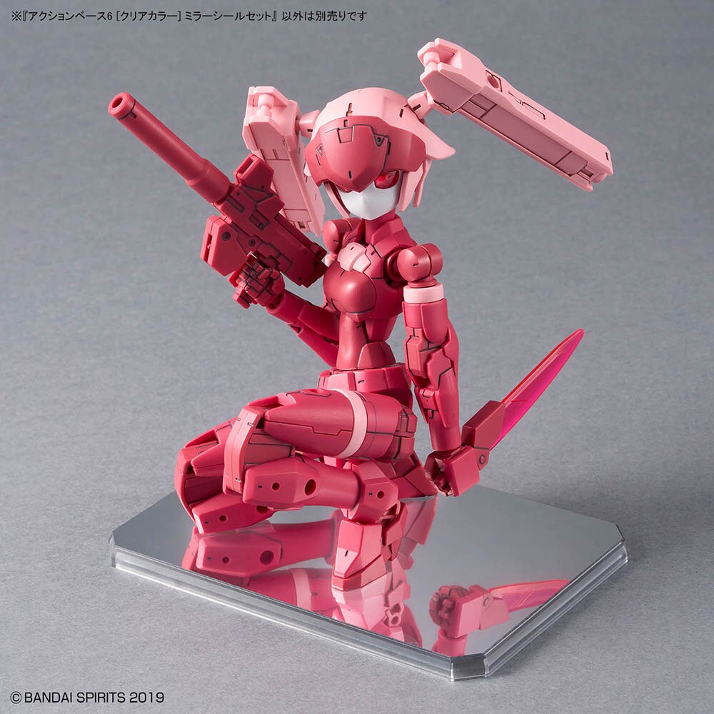 BANDAI SPIRITS アクションベース6 [クリアカラー] ミラーシールセット