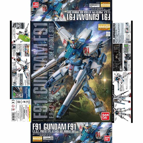 BANDAI SPIRITS MG 1/100 �K���_��F91 Ver.2.0 616128 �y�v���U�Z���N�g�z_15